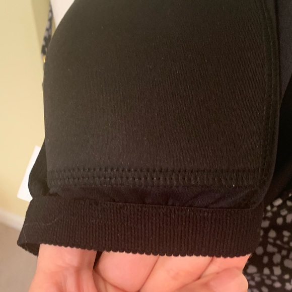 NEW * KONA SOL Black and Gray Swim Tankini Top Size L - Picture 6 of 7